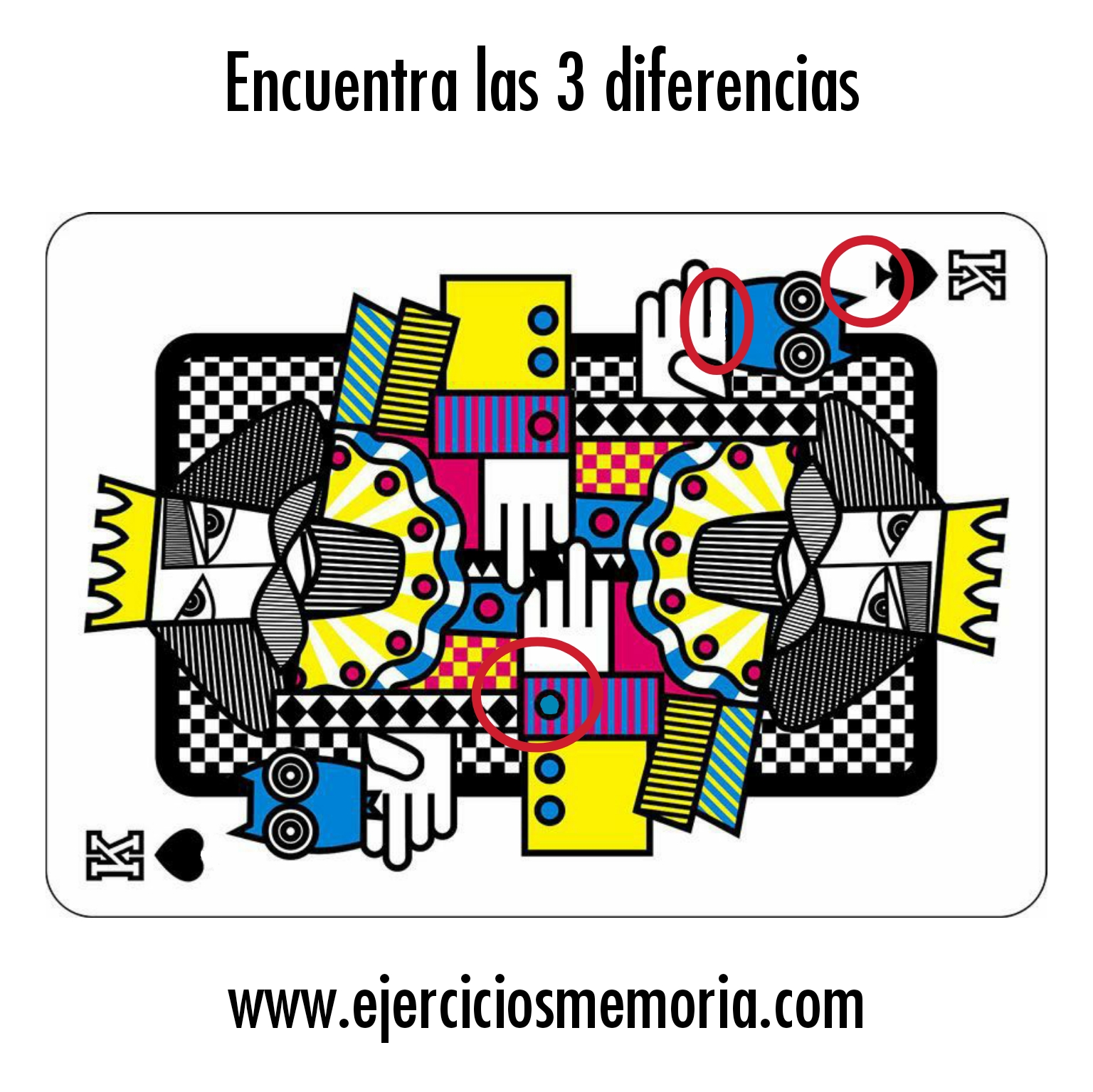 Solución al ejercicio: Encuentra las 3 diferencias