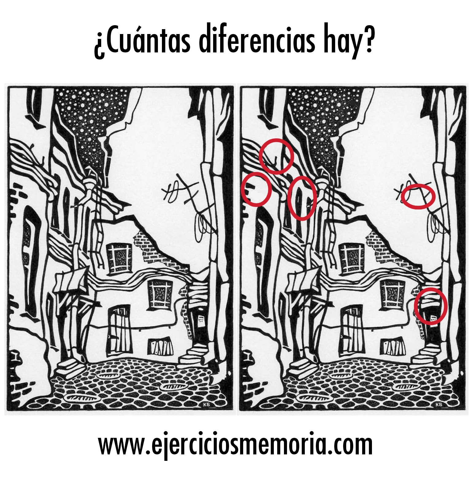 Solución al ejercicio: Diferencias