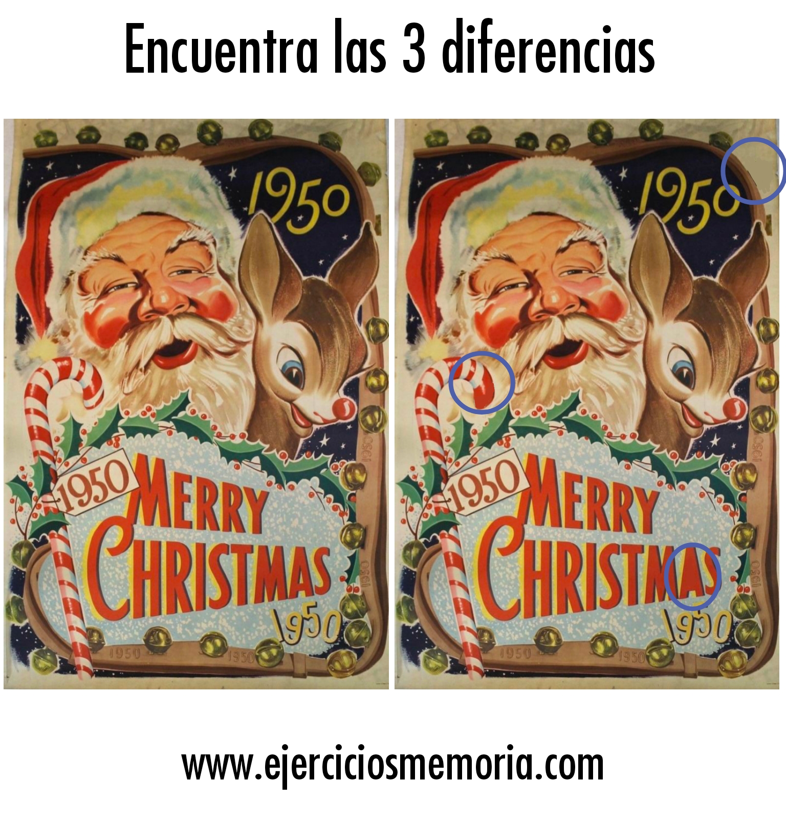 Solución al ejercicio: Encuentra las 3 diferencias