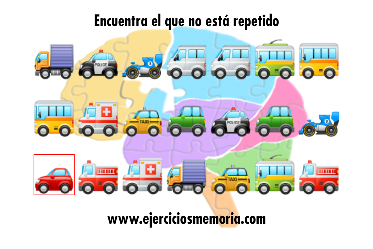 Solución al ejercicio: Encuentra el que no está repetido