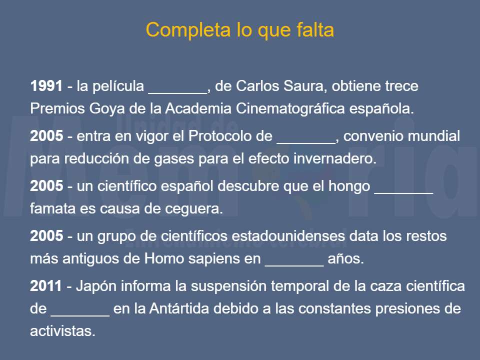 Efemérides del 16 de febrero