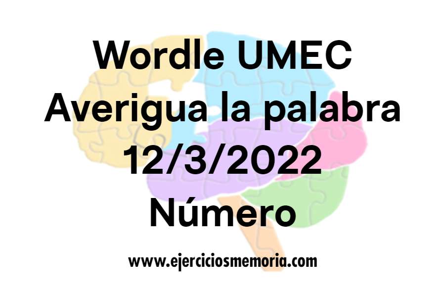 Wordle UMEC Pista: Número