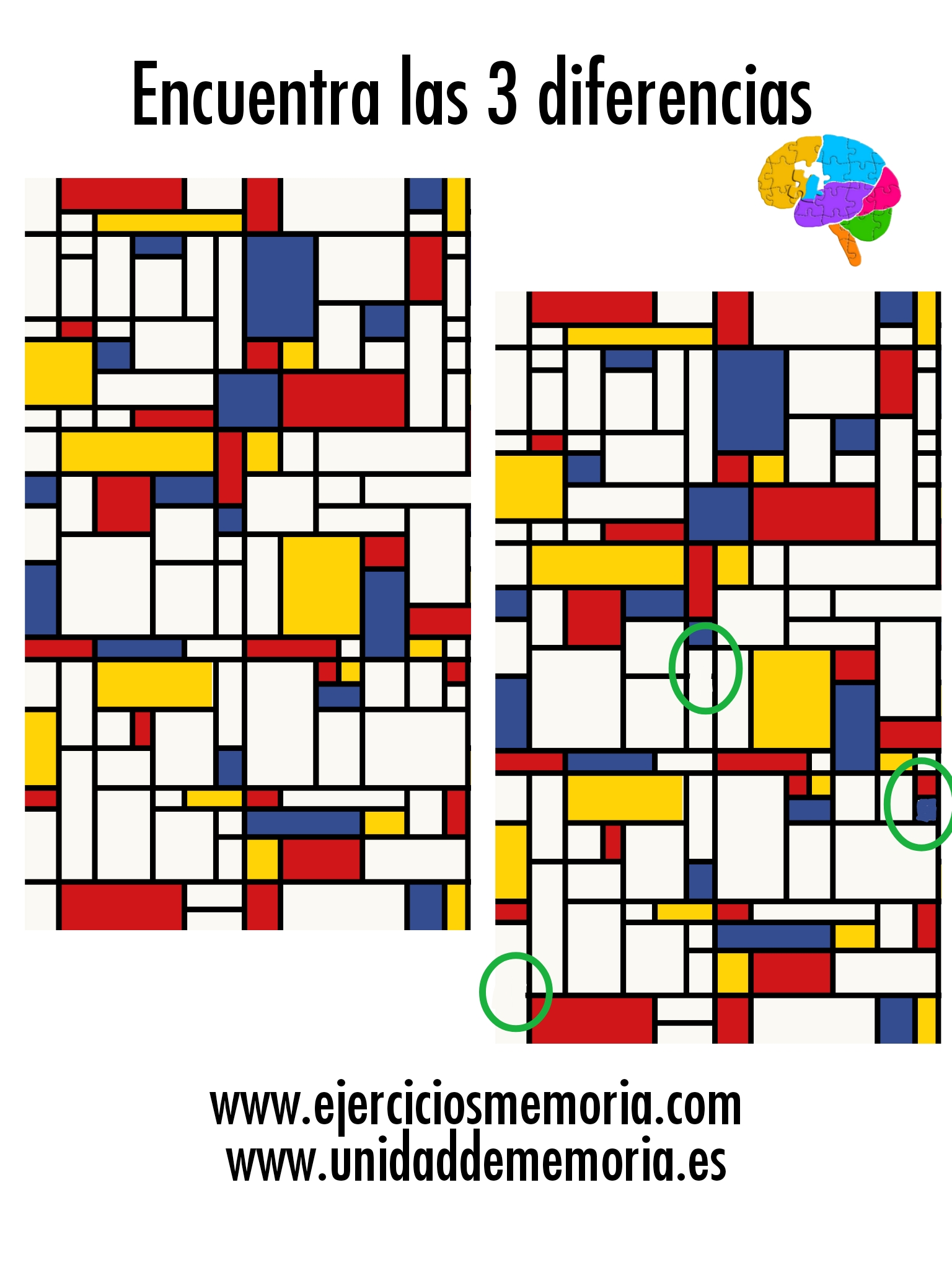 Solución al ejercicio: Diferencias