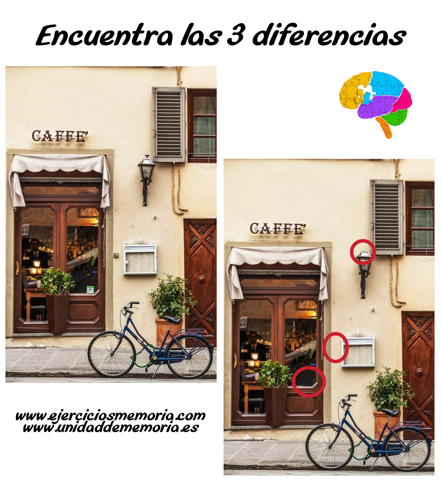 Solución al ejercicio: Estimulación Cognitiva