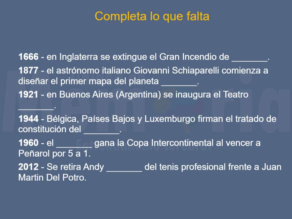 Efemérides del 5 de septiembre