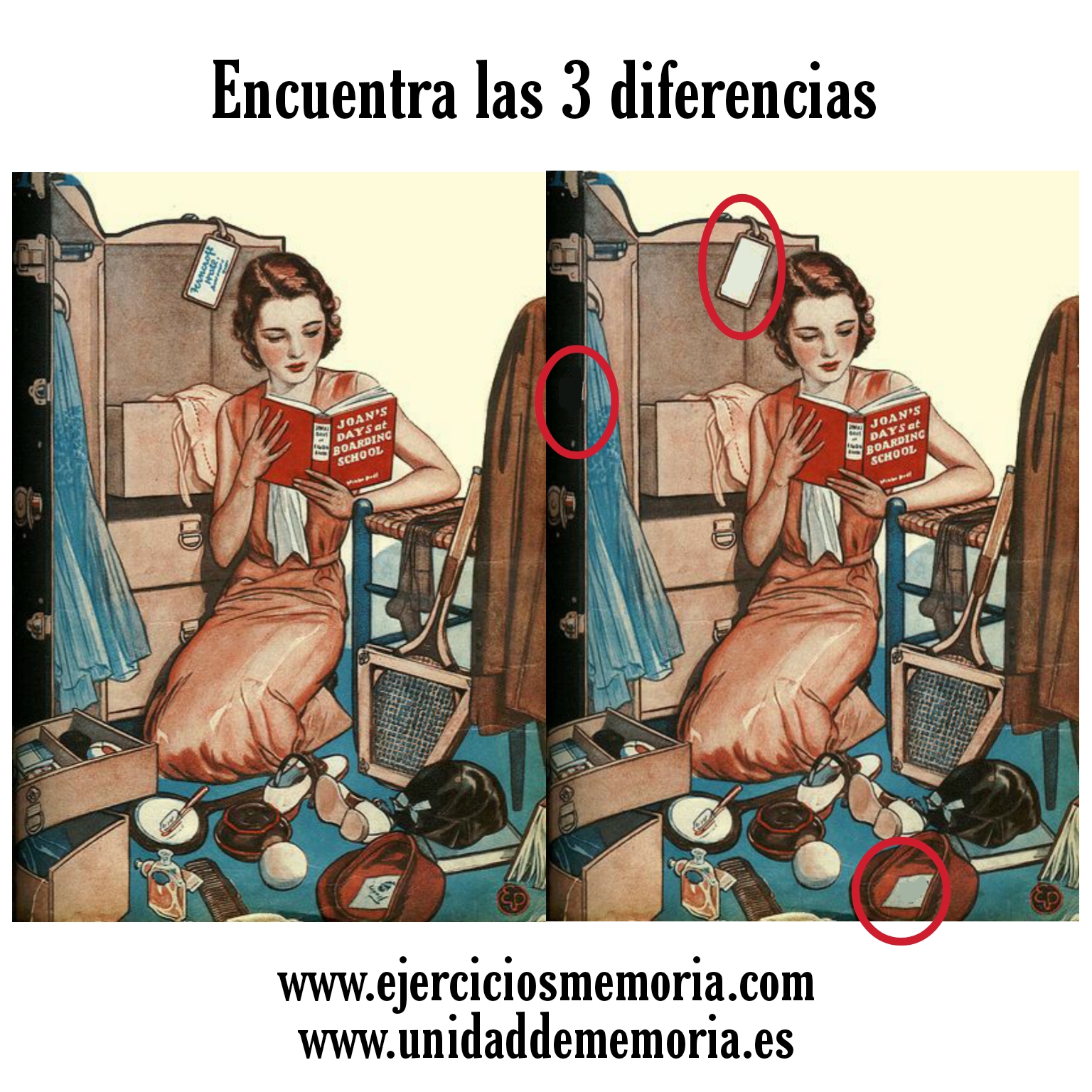 Solución al ejercicio: Diferecias