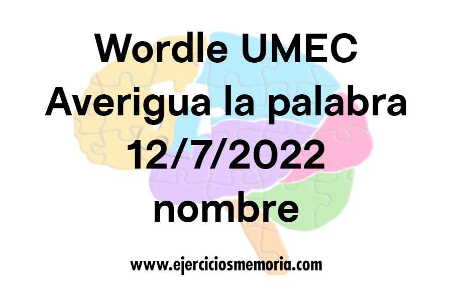 Wordle UMEC Pista: nombre