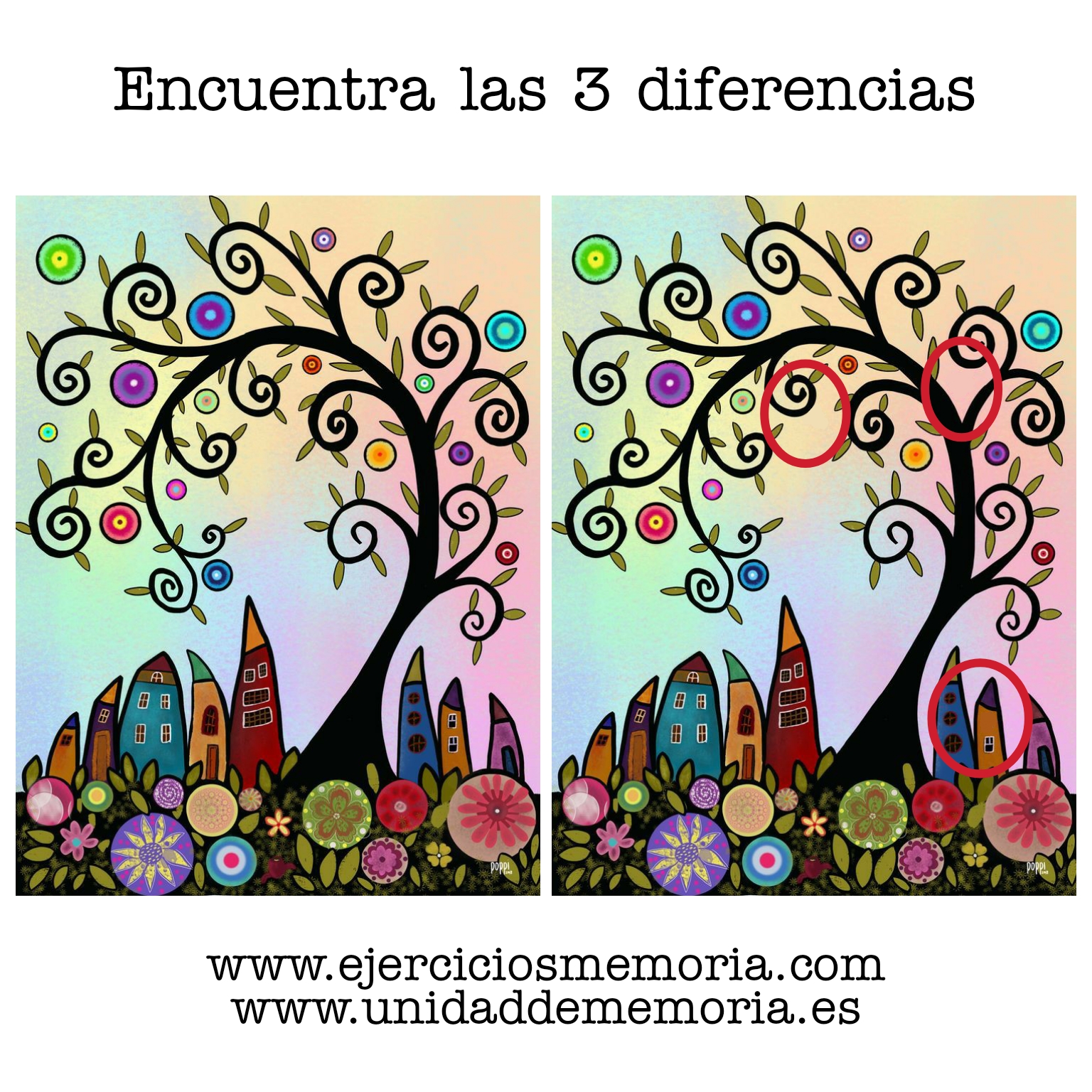 Solución al ejercicio: Diferencias