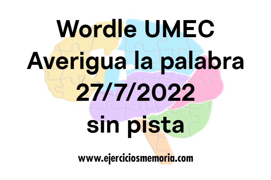 Wordle UMEC sin pista