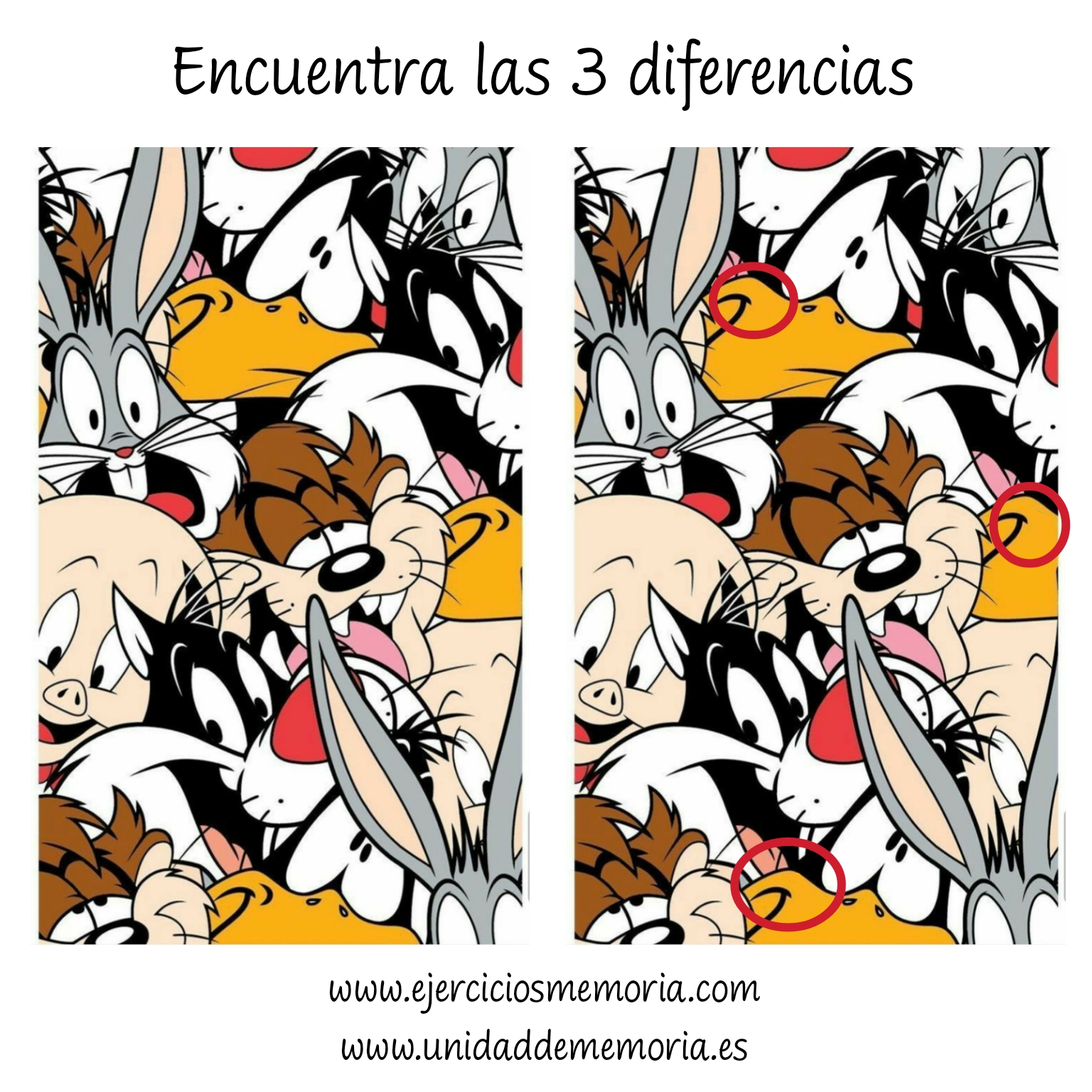 Solución al ejercicio: Estimulación Cognitiva