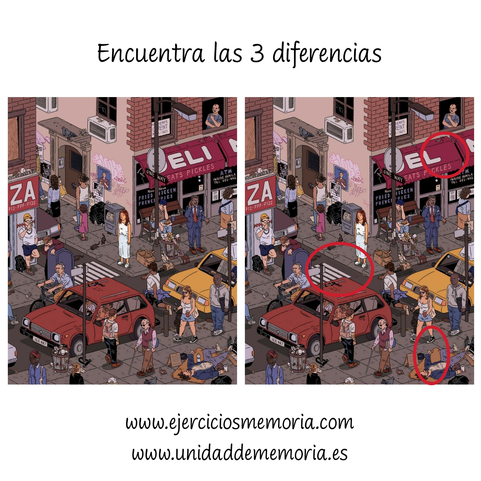 Solución al ejercicio: Diferencias