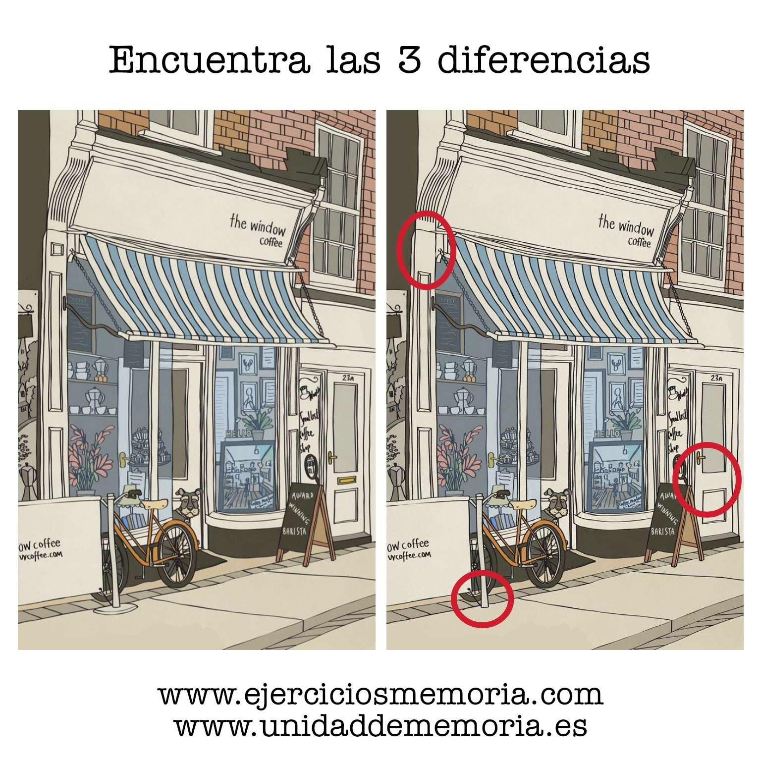 Solución al ejercicio: Estimulación Cognitiva