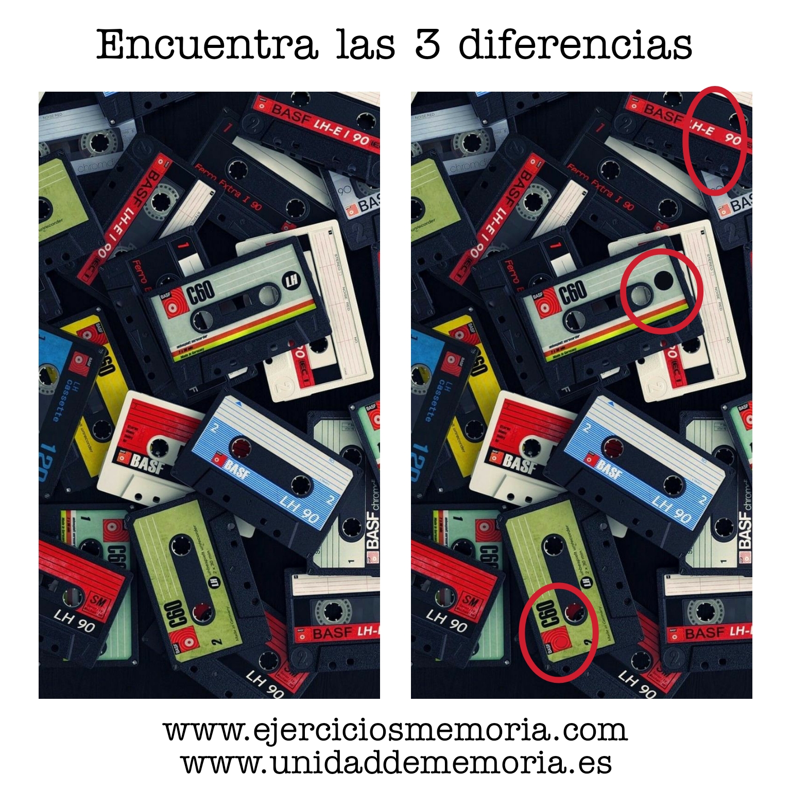 Solución al ejercicio: Diferencias