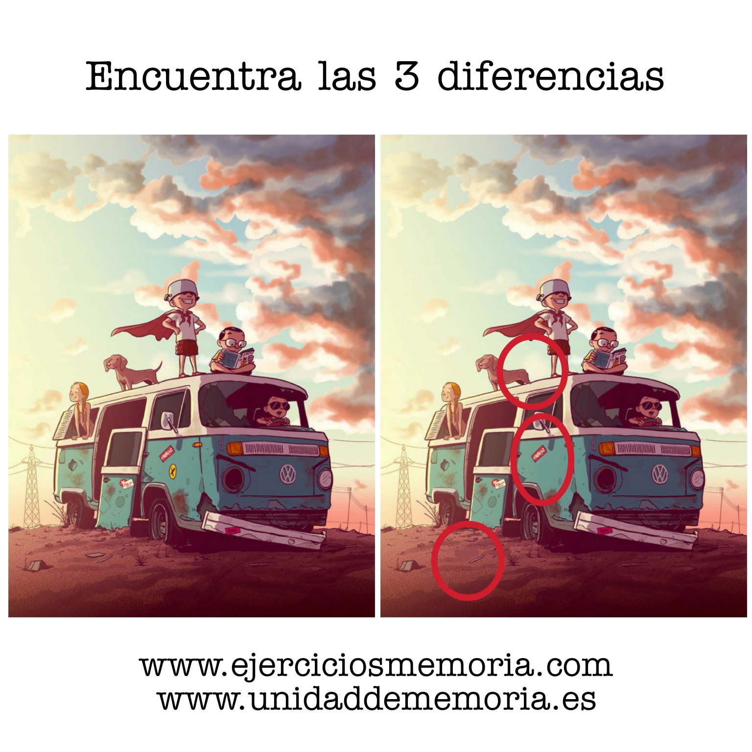 Solución al ejercicio: Diferencias