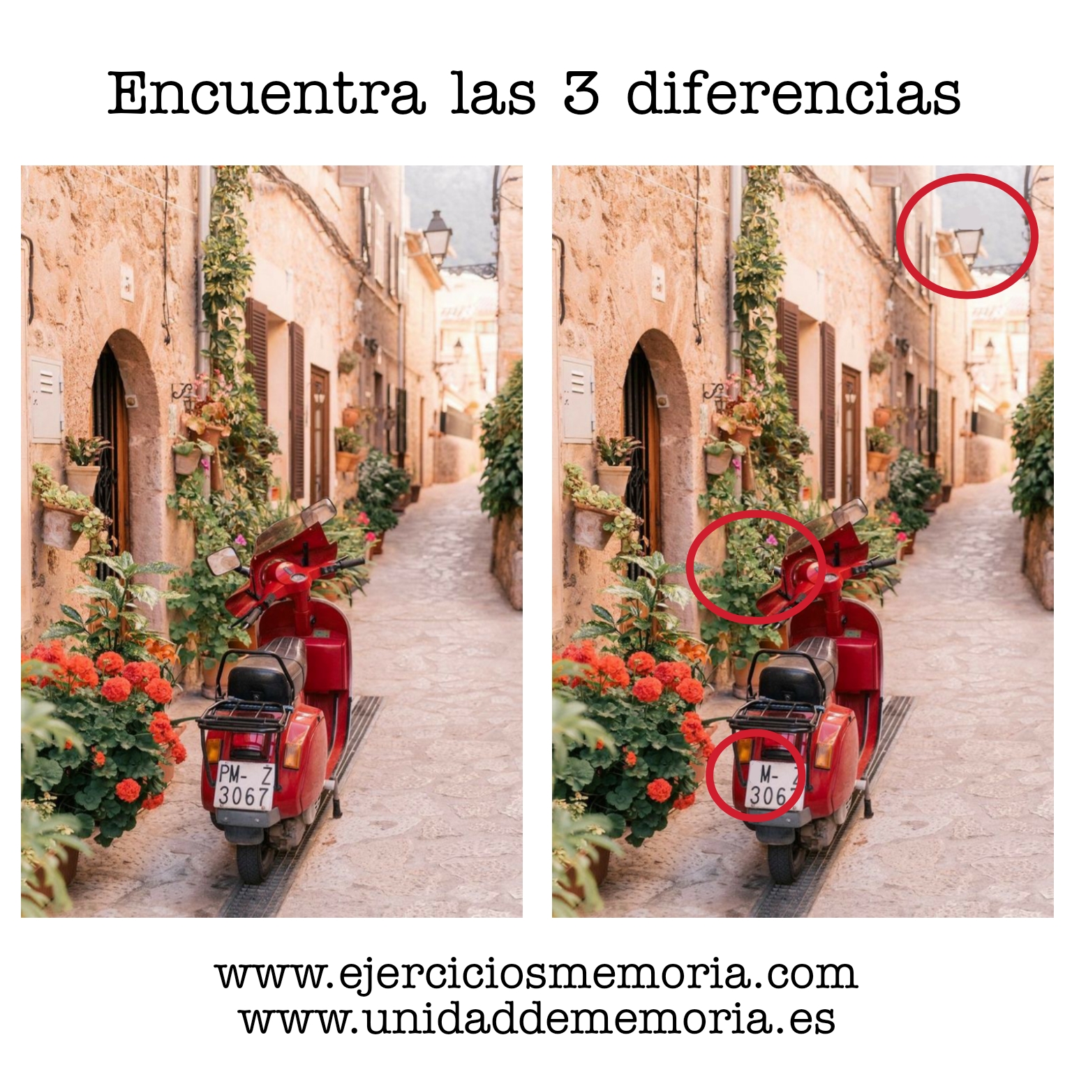 Solución al ejercicio: Diferencias