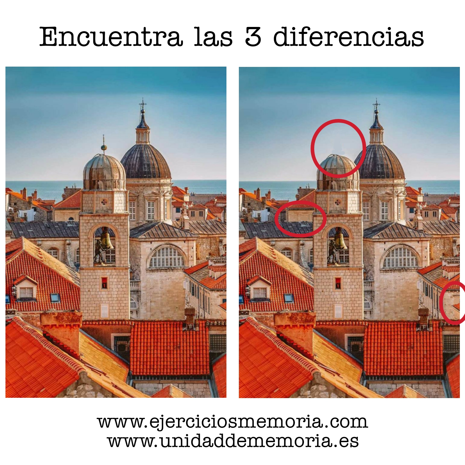 Solución al ejercicio: Diferencias