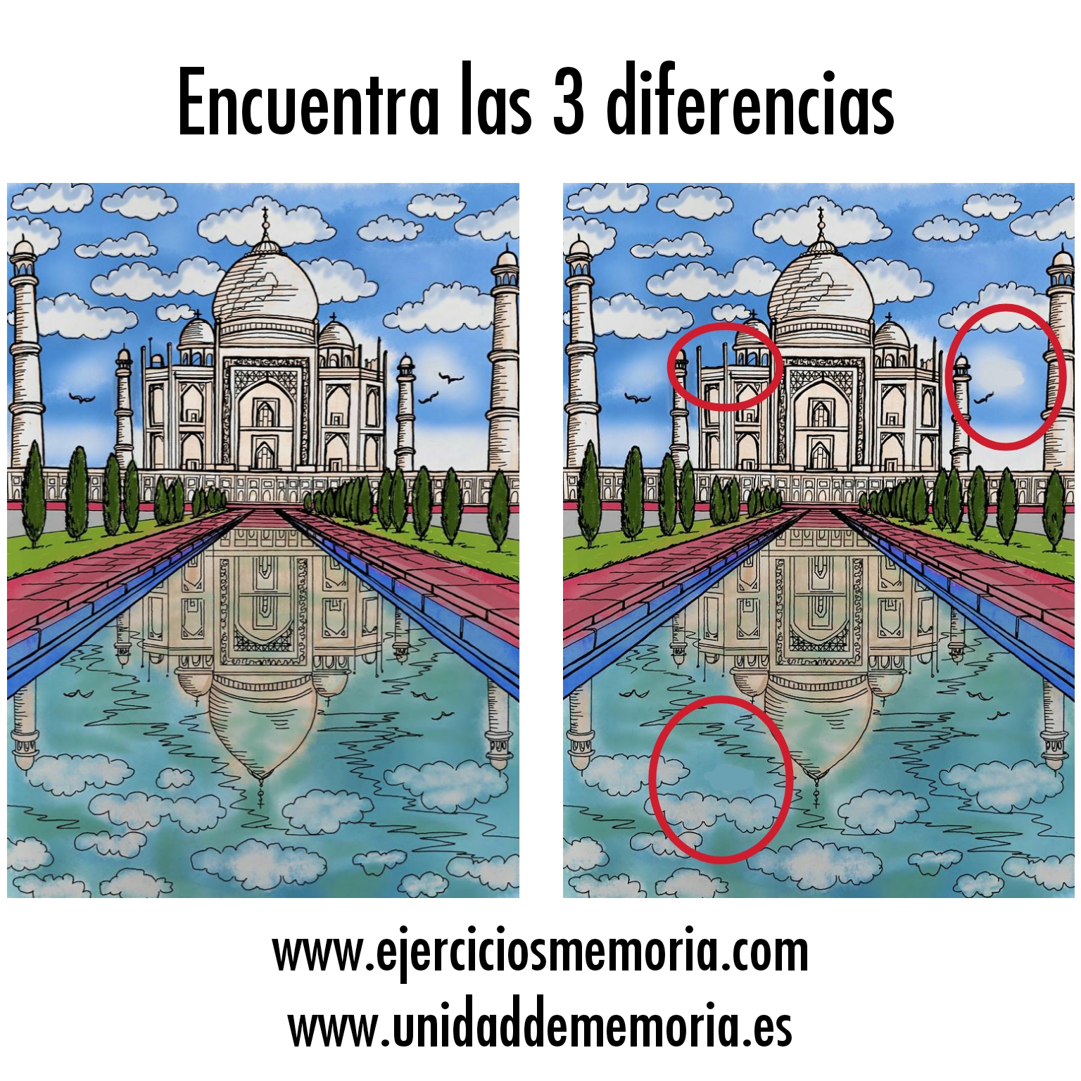 Solución al ejercicio: Diferencias