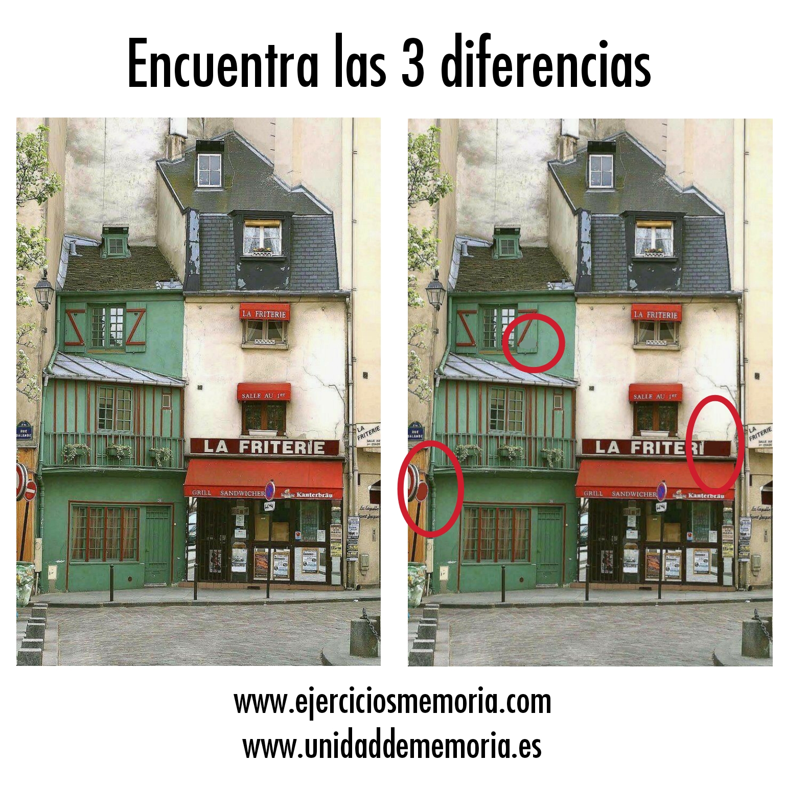 Solución al ejercicio: Diferencias