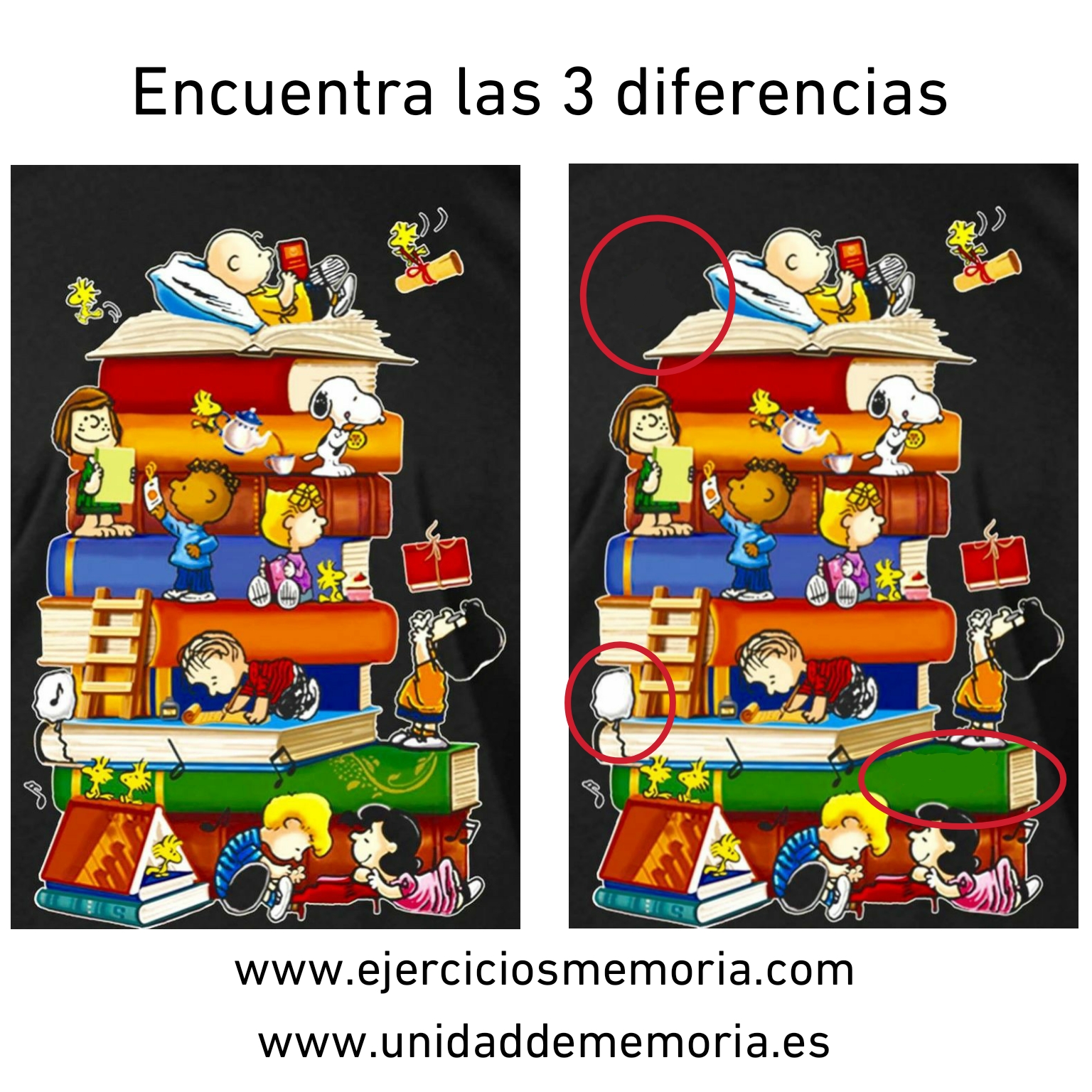Solución al ejercicio: Diferencias