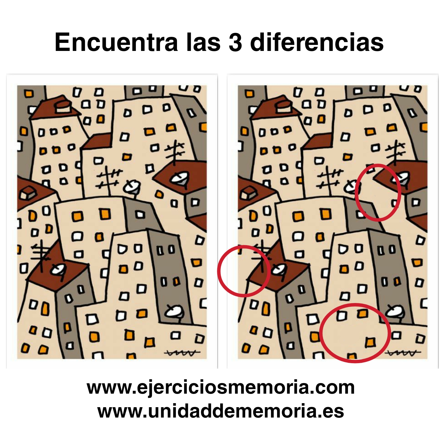 Solución al ejercicio: Diferencias