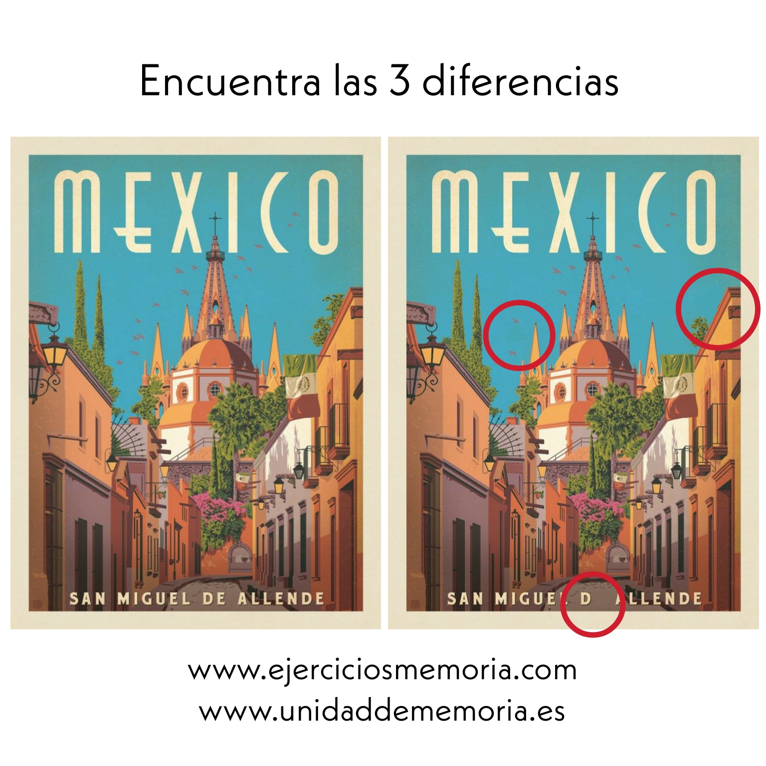 Solución al ejercicio: Diferencias