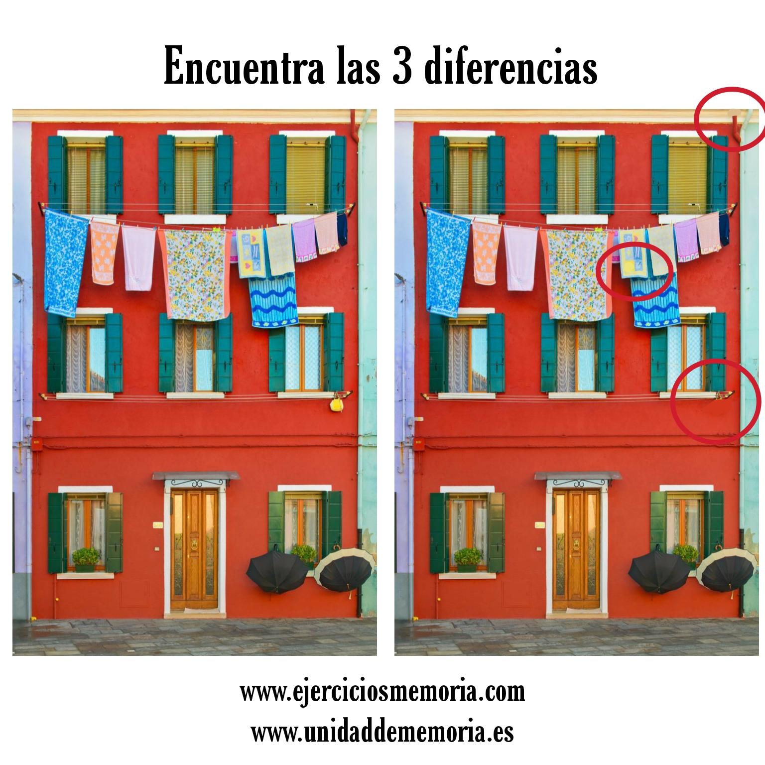 Solución al ejercicio: Diferencias