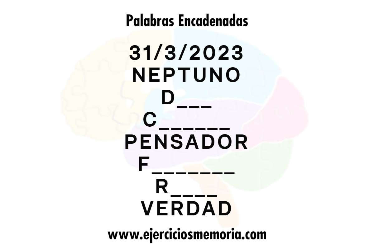 Palabras encadenadas