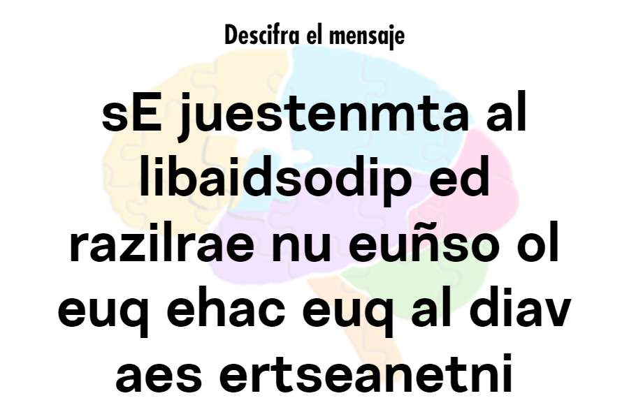 Desordenadas