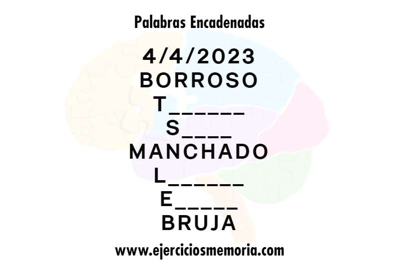 Palabras encadenadas