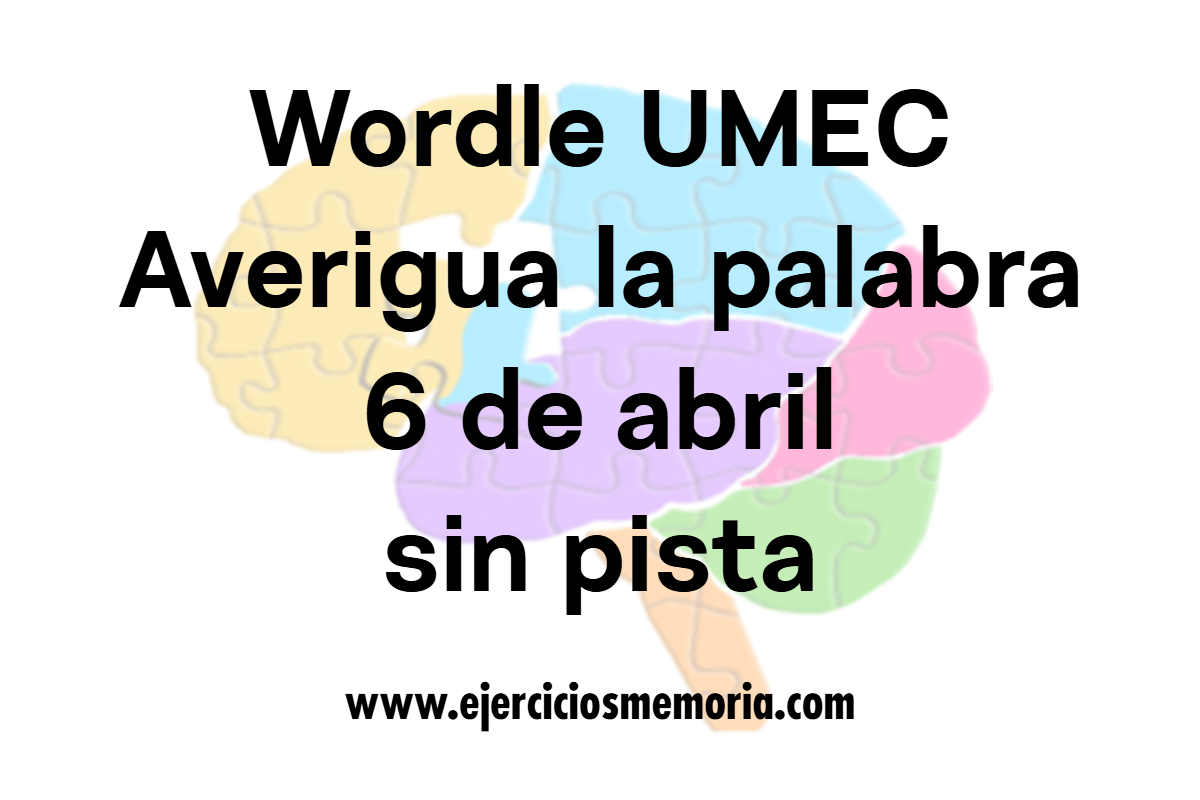 Wordle UMEC sin pista