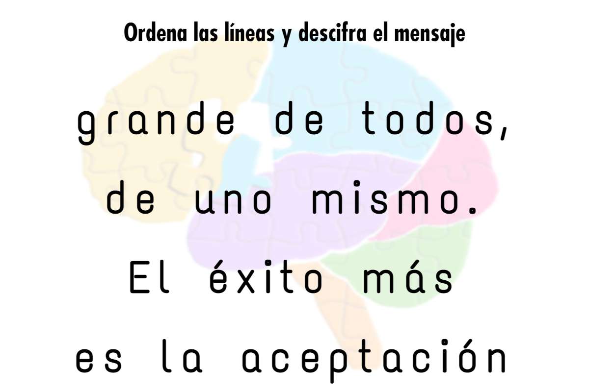 Ordena las líneas