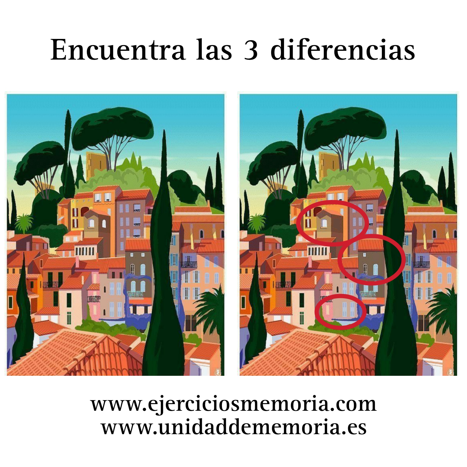 Solución al ejercicio: Diferencias