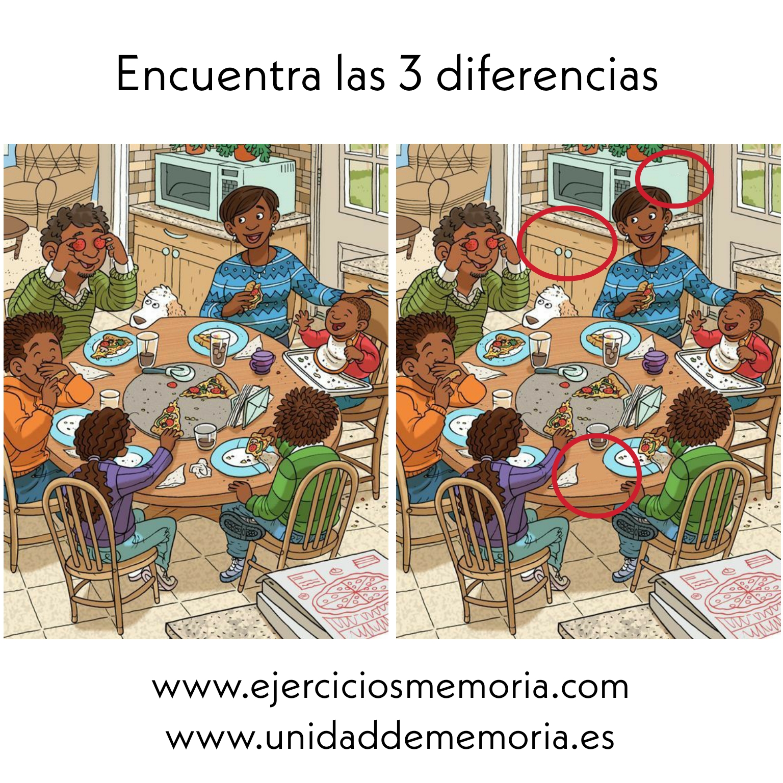Solución al ejercicio: Diferencias