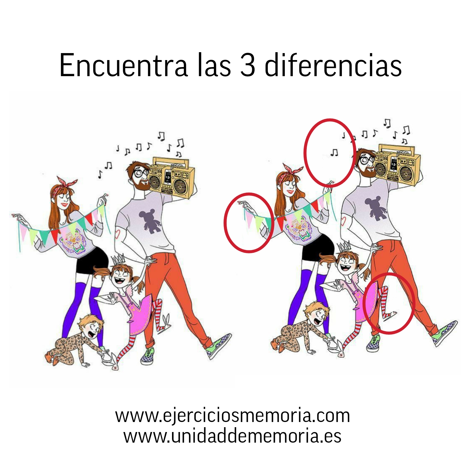Solución al ejercicio: Diferencias