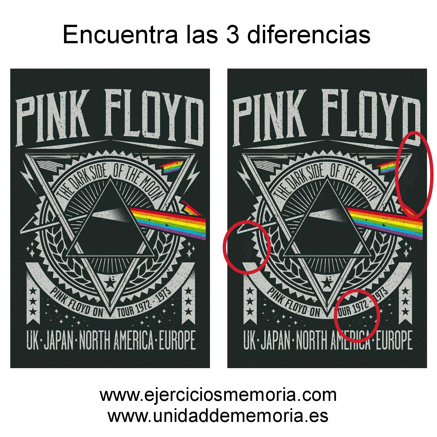 Solución al ejercicio: Diferencias