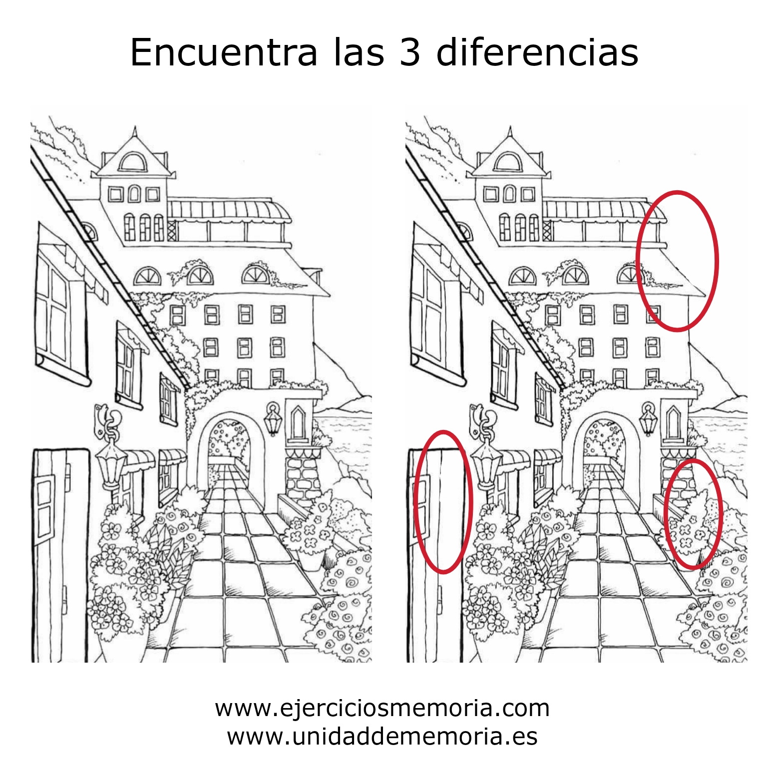 Solución al ejercicio: Diferencias