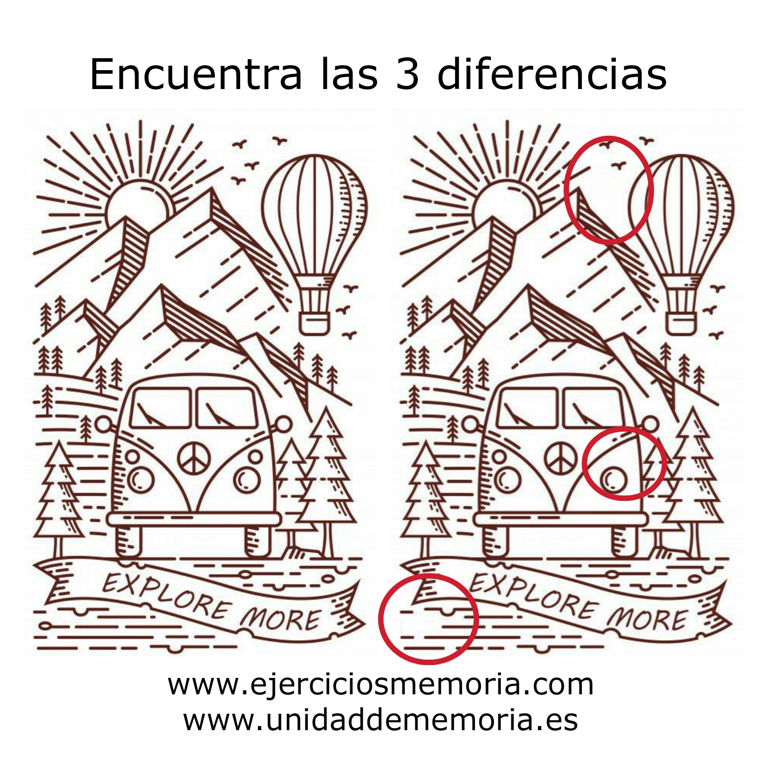 Solución al ejercicio: Diferencias