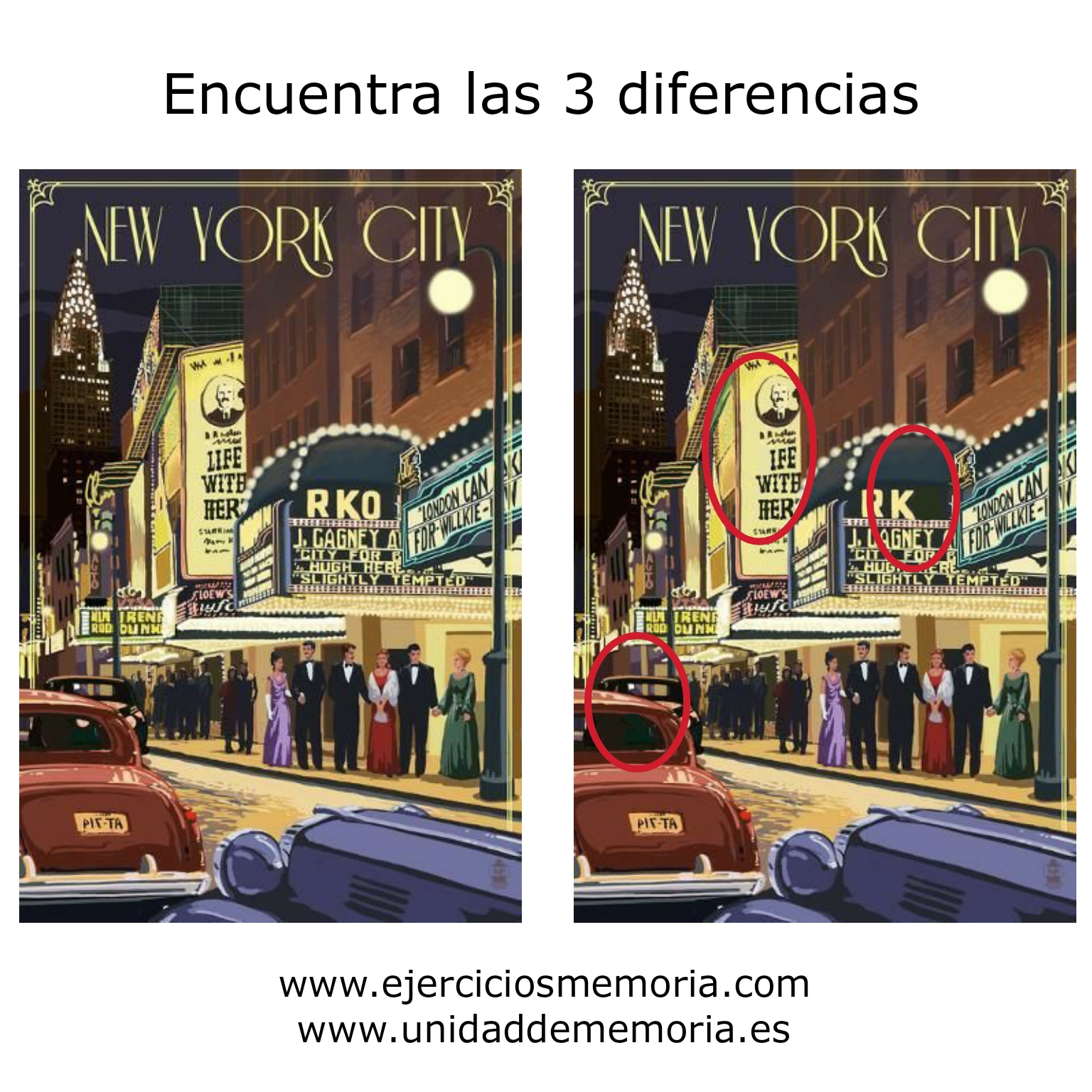 Solución al ejercicio: Diferencias