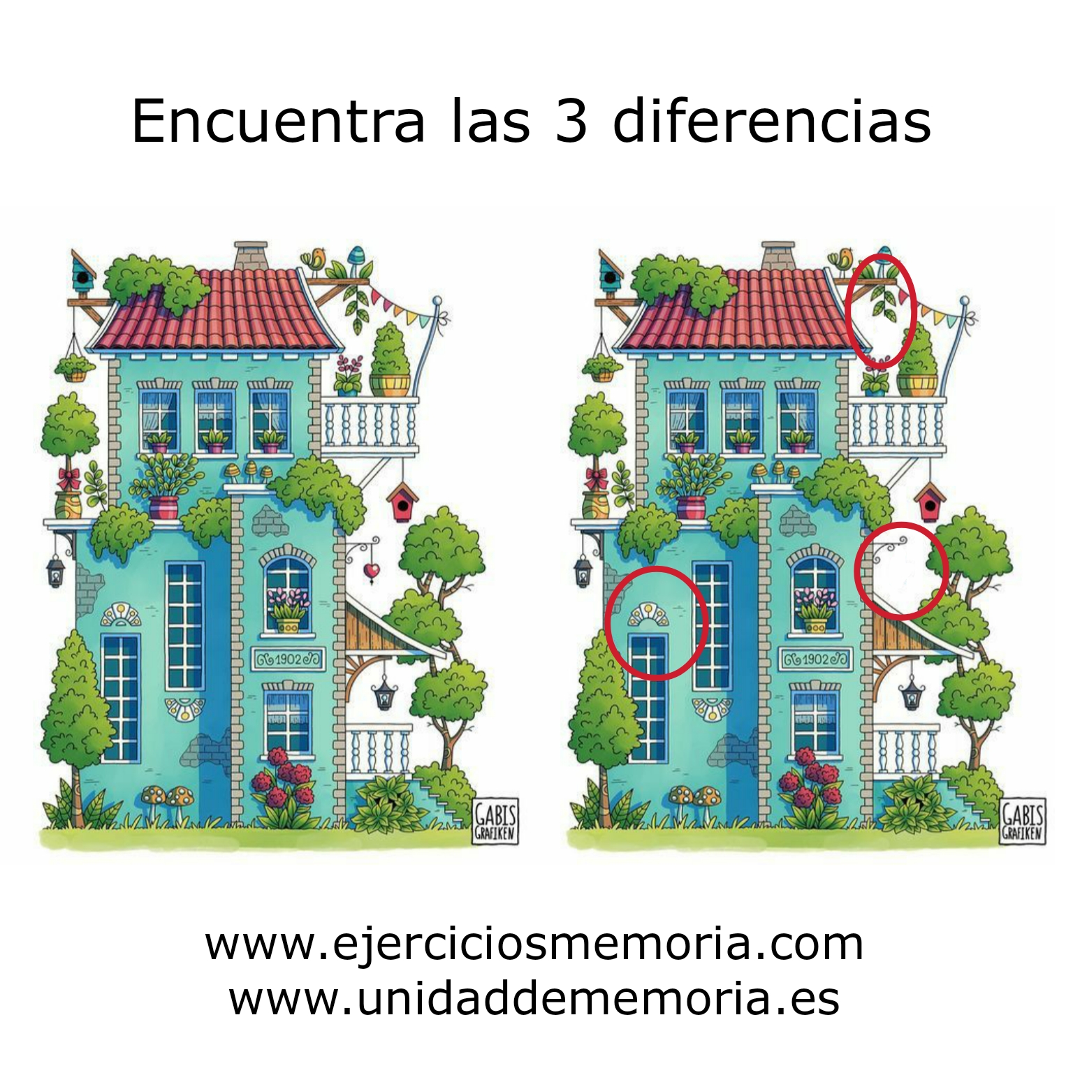 Solución al ejercicio: Diferencias