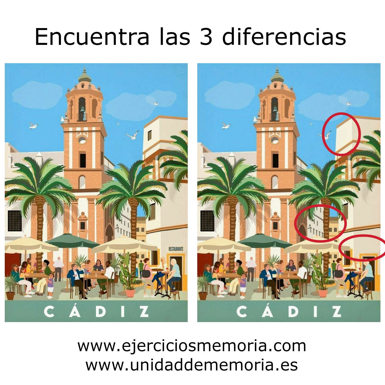 Solución al ejercicio: Diferencias