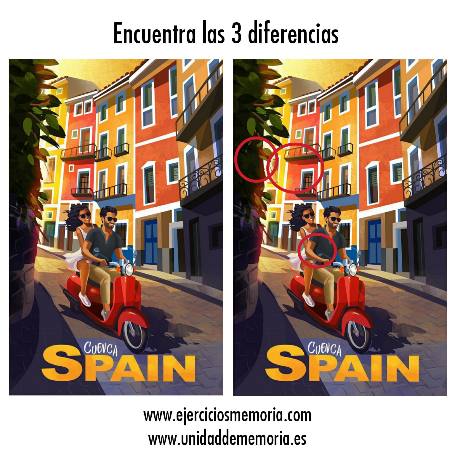Solución al ejercicio: Diferencias