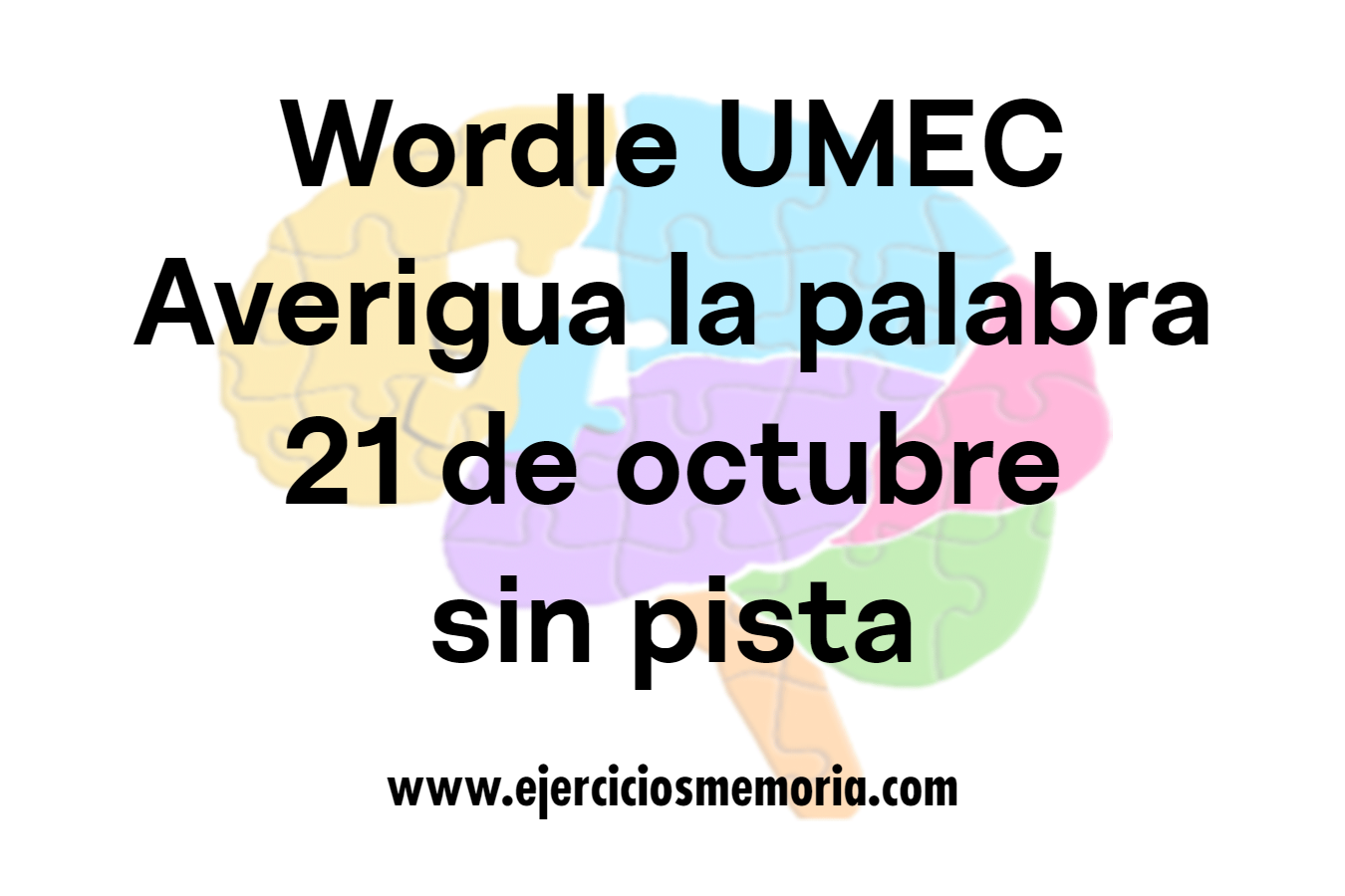 Wordle UMEC