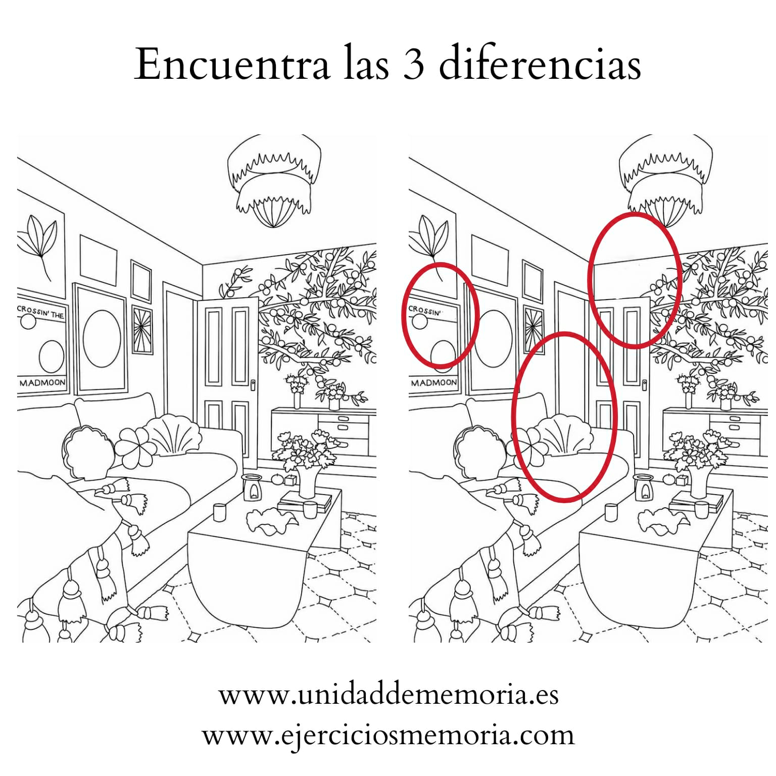 Solución al ejercicio: Diferencias