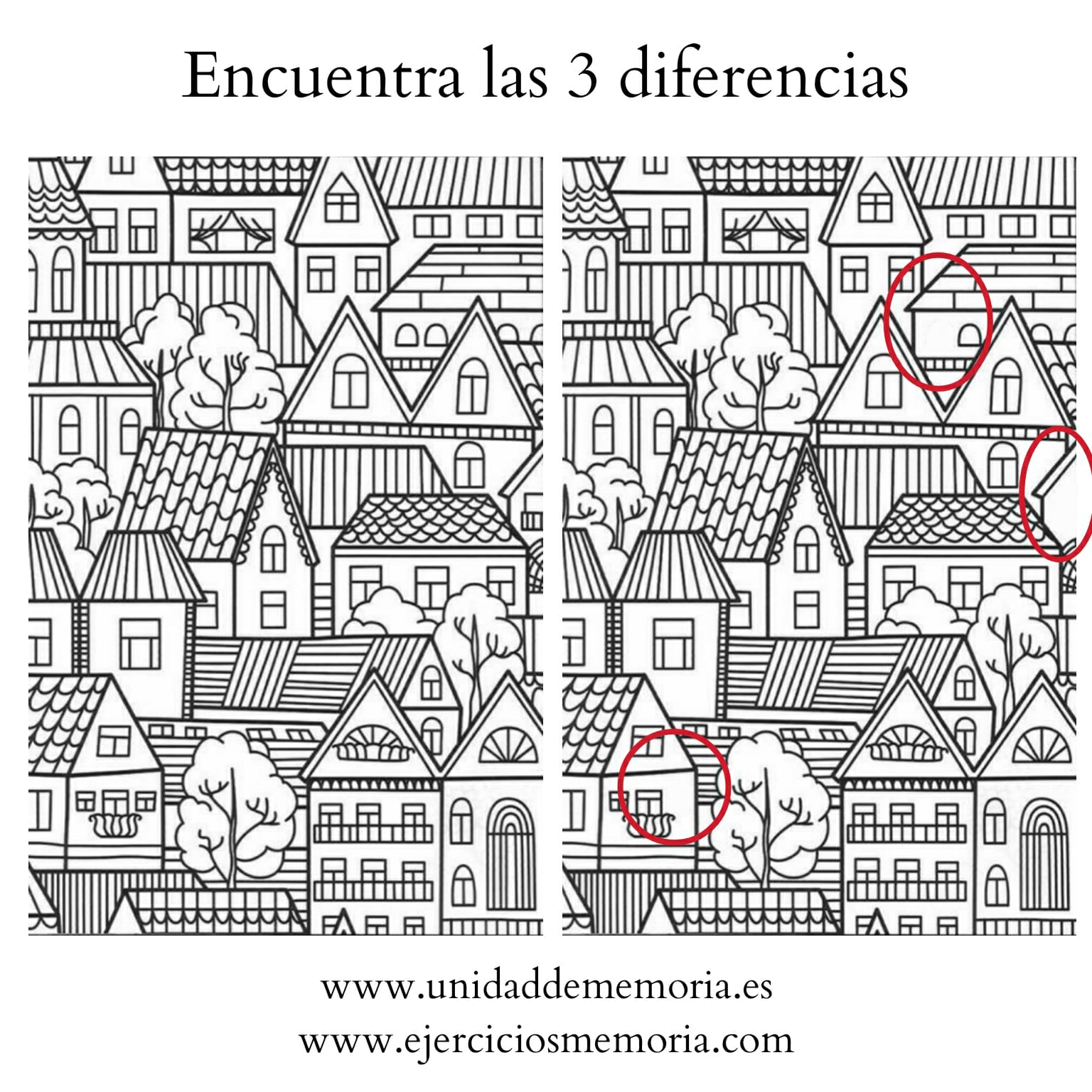 Solución al ejercicio: Diferencias