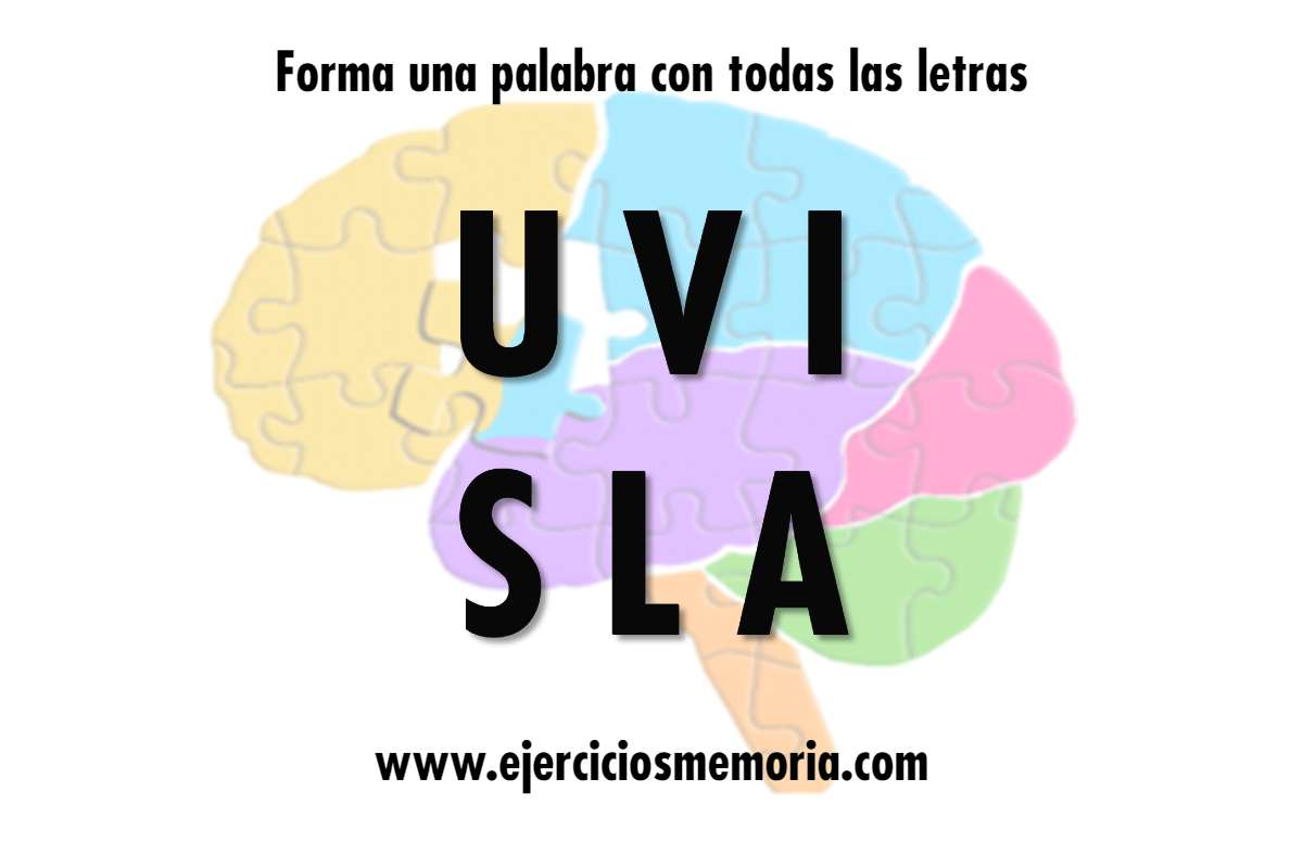 Forma una palabra con las letras