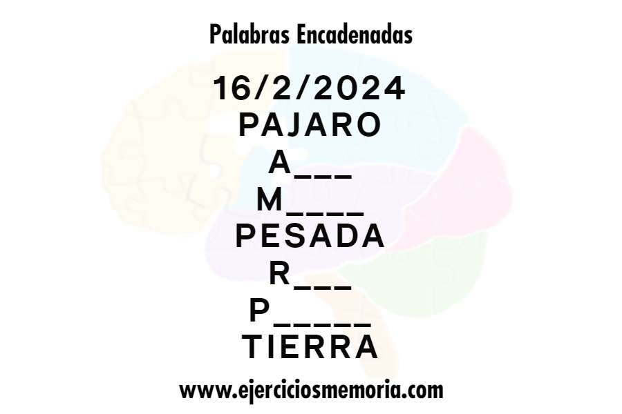 Palabras encadenadas