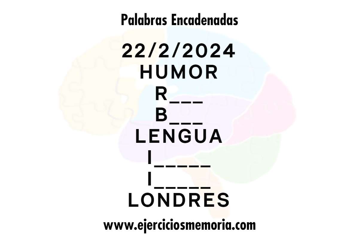 Palabras encadenadas