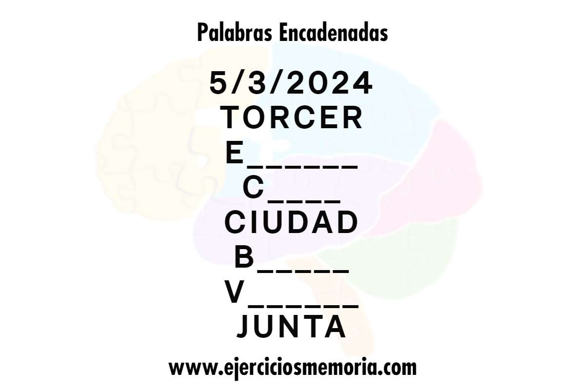 Palabras encadenadas