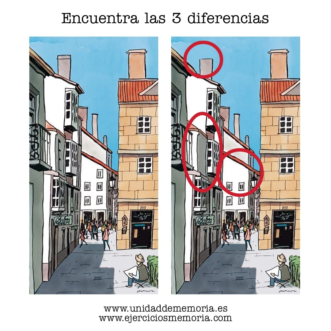 Solución al ejercicio: Diferencias