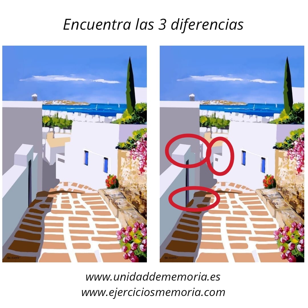 Solución al ejercicio: Diferencias